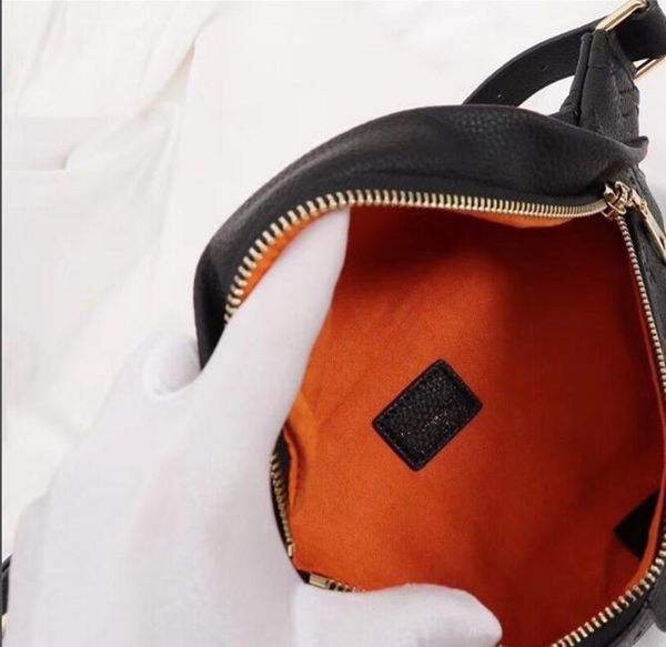 

waist bags genuine leather men's and women's bumbag 23x16x11cm
