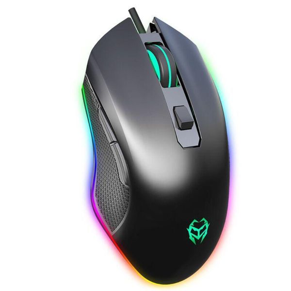 

mice 67ja g530rgb wired gaming mouse usb luminous game macro programming 6400 dpi optical gamer