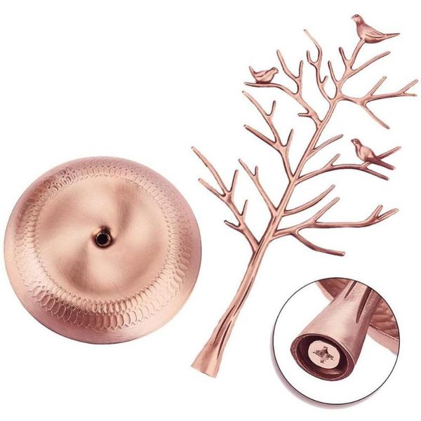 

jewelry pouches, bags 50% alloy tree display stand holder organizer tower for earring necklace ring, Pink;blue