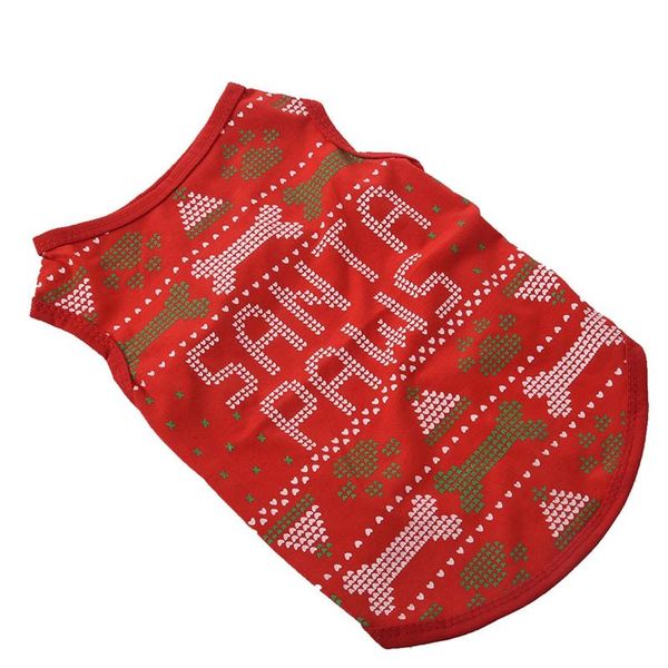 

dog apparel pet puppy small cat clothes dress vest t shirt red