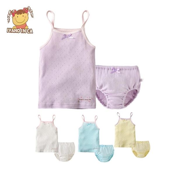 

2pcs/set baby 100% cotton underwear panties girls boys underpants camisole for children cute shorts gifts, Camo