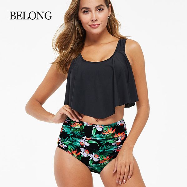 

2020 new swimsuit, White;black