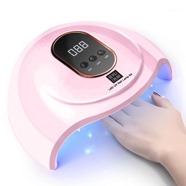 

led lamp nail dryer uv ice for drying gel polish auto sensor manicure tools spa1