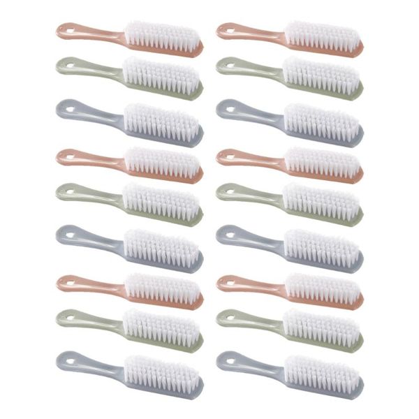 

nail brushes 18pcs washing for shoes cleaning laundry, Yellow