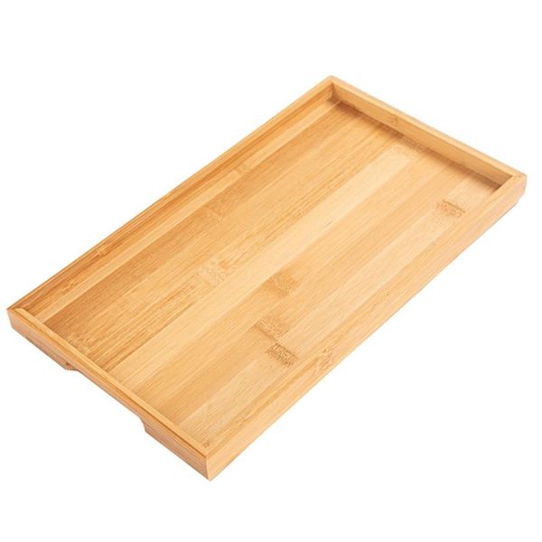 

bowls 1pc bamboo fruit tray wooden bowl snack storage square wood (khaki)