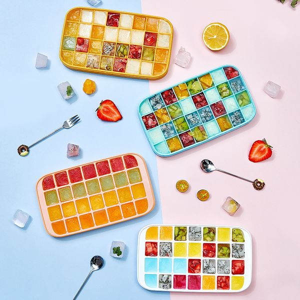 

ice cube tray with lid and bin silicone for er with storage and shovel