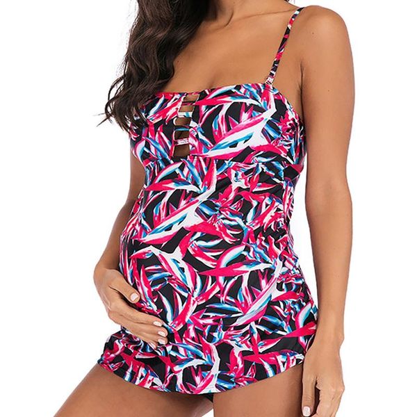 

one-piece suits swimsuit pregnant maternity swimwear maillot de bain femme woman swimsuits print one piece 2021