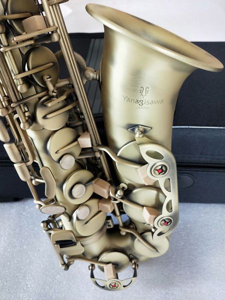 

yanagisawa a-992 saxophone alto antique copper sax brass musical instrument with case mou