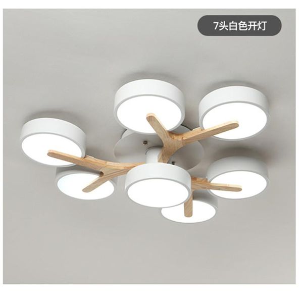 

modern led chandeliers for living room 2021 round acrylic pendant ceiling lamp in the dining kitchen bedroom wooden lighting lamps