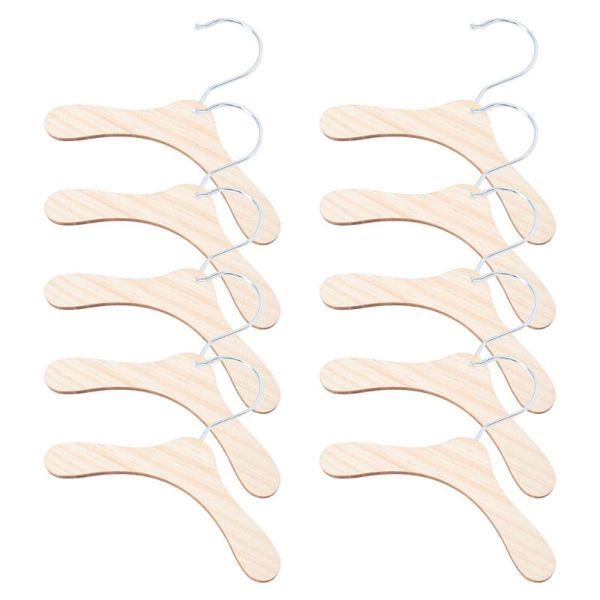 

hangers & racks 10pcs dog clothes wood craft pet clothing shelves