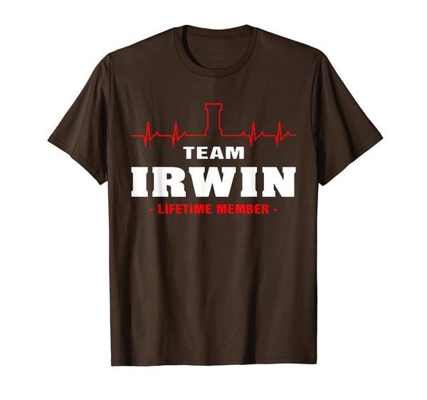 

Team Irwin lifetime member shirt surname, last name gift T-Shirt, Mainly pictures