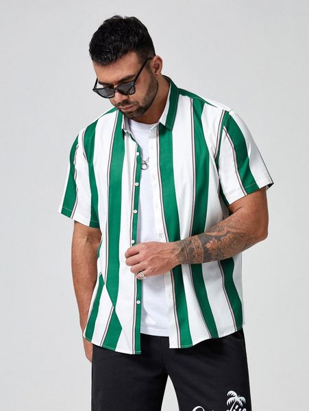 

men tropical print collared shirt u0rc#, White;black