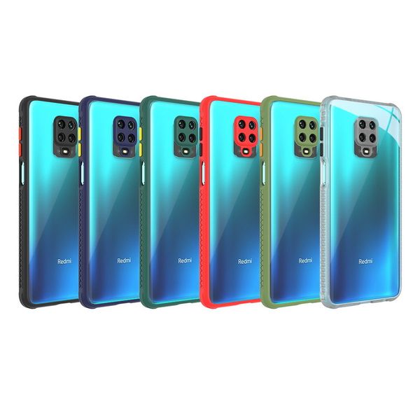 Custodie trasparenti Cover antiurto per cellulare per Xiaomi Redmi Note 9/8Pro, 9/8a e la custodia posteriore è Redmi 8/9 Soft Bumper
