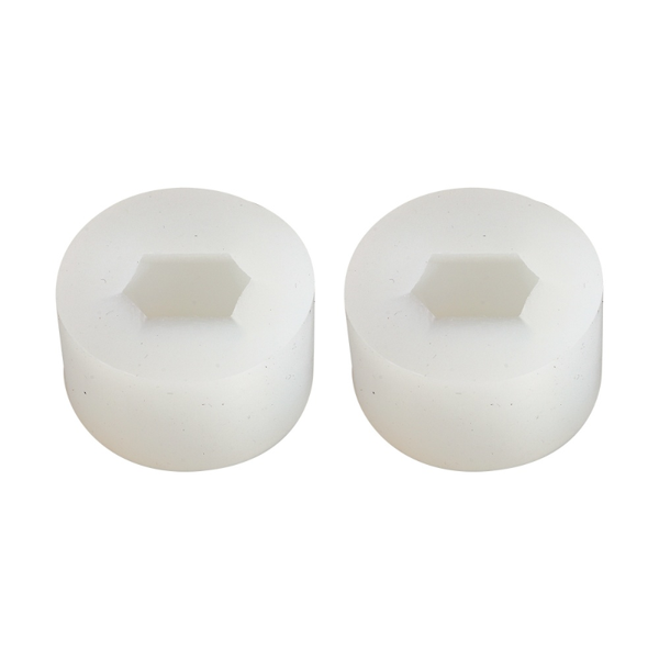 

craft tools 2pcs silicone candle making mold diy creative stone shape