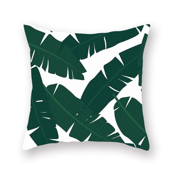 

chair covers 2022 fashion creative tropical plant sofa cover living room decoration linen pillowcase