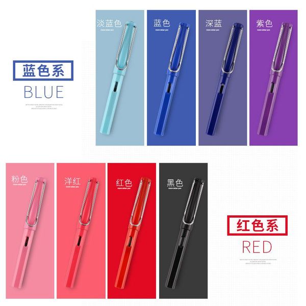 

colorful metal plastic model student posture pen office pearl fountain kawaii nibs for pens