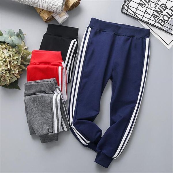 

fashion kids sport pants 2 6y casual children boys trousers spring autumn toddler baby clothing, Blue