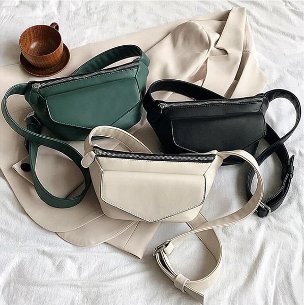 

women waist packs pu capacity waterproof ladies fanny pack portable leisure stylish crossbody bags