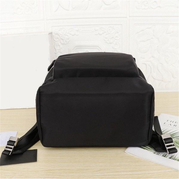 

design handbag men's and women's black nylon large-capacity square travel bag
