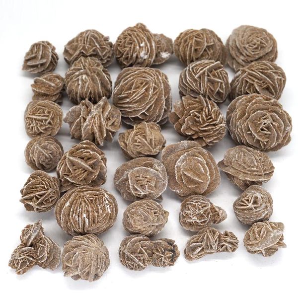 

decorative objects & figurines 20/50g natural moroccan desert rose stone selenite gem bulk mineral specimen collection healing crystal c