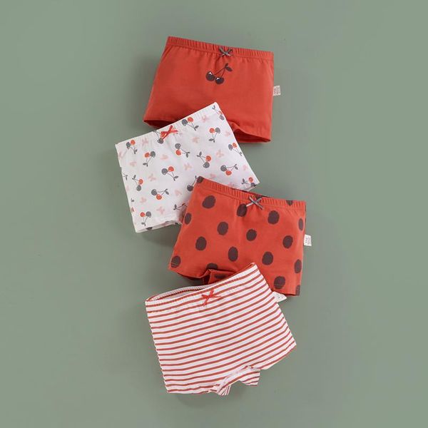 

pack girls' underwear children's cotton boxer shorts baby pants panties, Camo