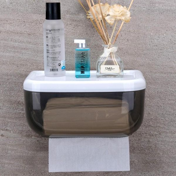 

toilet paper holders holder waterproof wall mounted tissue dispenser multifunctional storage box