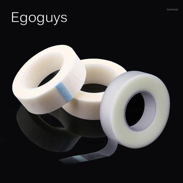 

4.5/9m breathable easy to tear prevent allergy false eyelash extension grafting isolation tape non-woven pe adhesive band lint eyelashes1