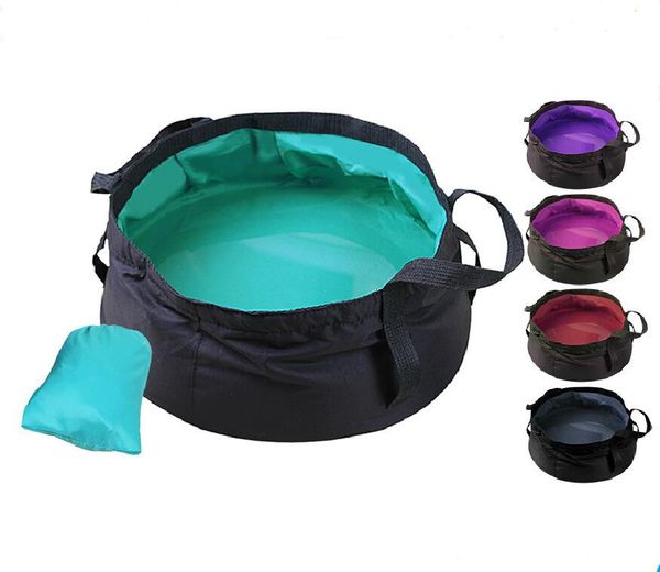 

hydration packs 8.5l folding buckets outdoor multifunctional camping fishing bucket portable bag foldable travel bags