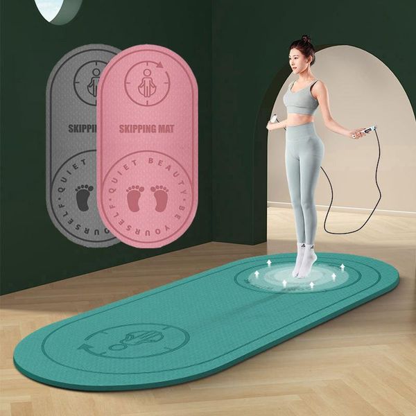 

yoga mats tpe mat with position line jump rope non slip pad for beginner environmental fitness gymnastics pilates