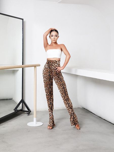 

stage wear zymdancestyle energy canned pants #2138 ballroom latin dance zym high waist trousers with adjustable leg shape, Black;red