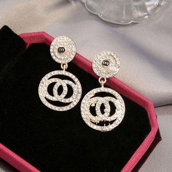 

fashion simple full circle earrings earrings with