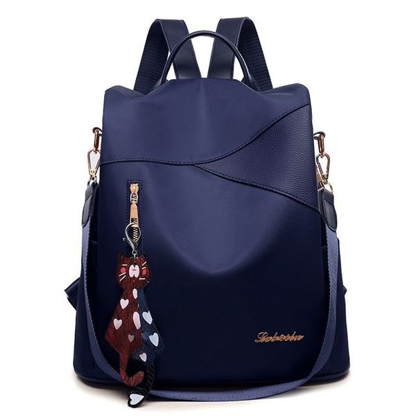 Knapsack Estudante Moda Lazer Mulheres Saco De Ombro de Alta Qualidade Lona de Lona Oxford Mochila Estilo Handbag Pequeno Schoolbag Computer Package A2031