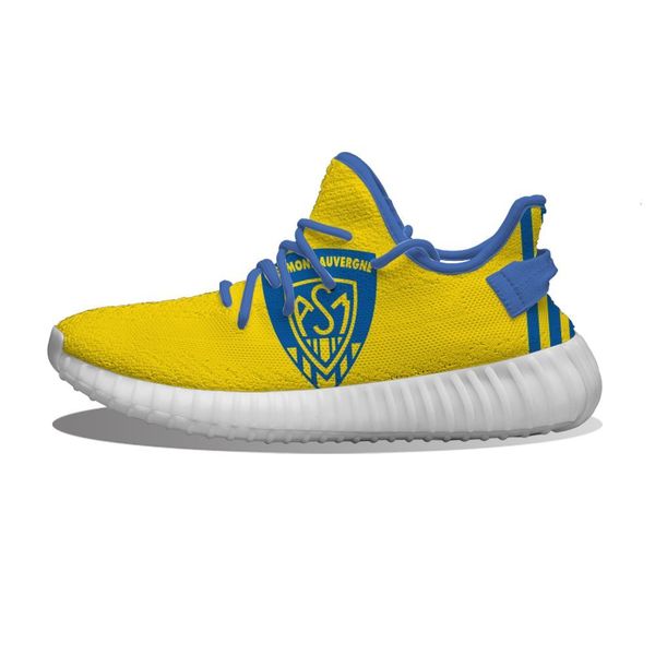 

diy custom asm cler auvergne rugby logo running sho mh printed mens womens trainers outdoor sports sneakers