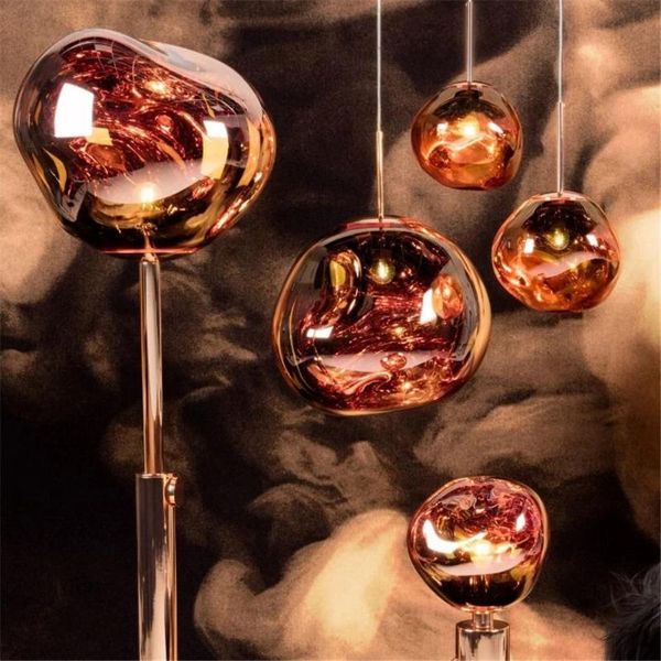 

pendant lamps vintage led lights modern design pvc lighting living room home decor metal light shiny hanging lamp lustre