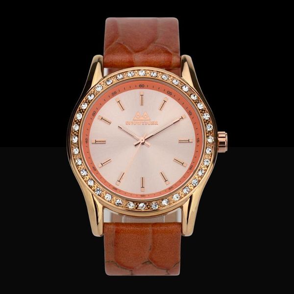 

wristwatches 2021 snowtiger men's big dial japan movet quartz watch, 3atm waterproof classic business casual genuine leather male watch, Slivery;brown