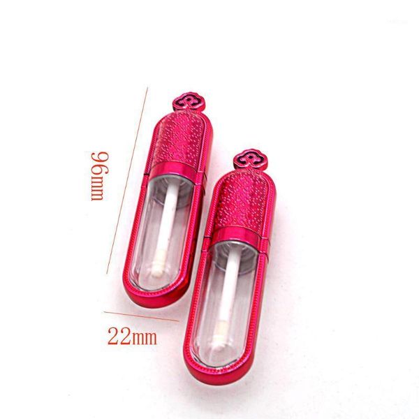 

storage bottles & jars 8ml empty purple lid crown lip gloss tube cosmetic lipbalm bottle plastic makeup refillable containers tool lipstick