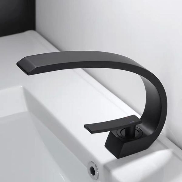 

bath accessory set table basin faucet copper and cold bathroom wash black