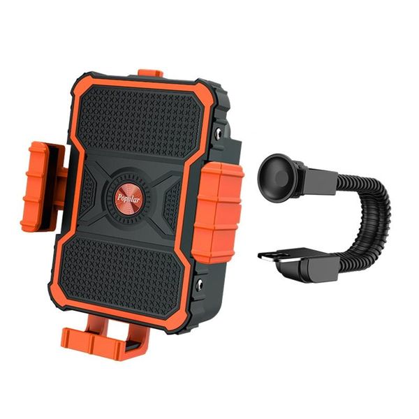 

motorcycle/bicycle mobile phone holder rotating cellphone universal x3ud cell mounts & holders