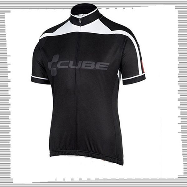 Maglia da ciclismo Pro Team CUBE Maglia da ciclismo estiva da uomo ad asciugatura rapida Uniforme da mountain bike Camicie da bici da strada Abbigliamento da corsa Abbigliamento sportivo da esterno Y21041265