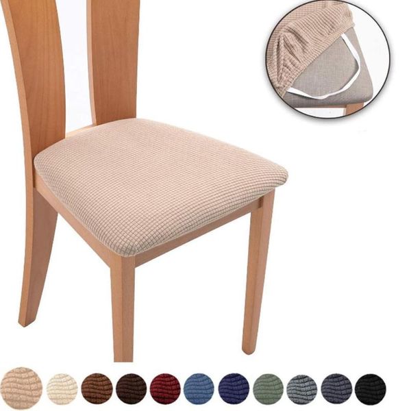 

chair covers cushion cover removable washable elastic restaurant spandex seat antifouling