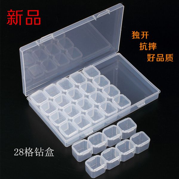 

manicure tools jewelry 28 lattice independent mini drill plastic storage box