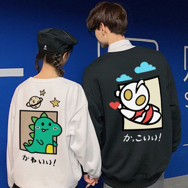 

little dinosaur lovers' autumn clothes french design in spring and autumn, Black