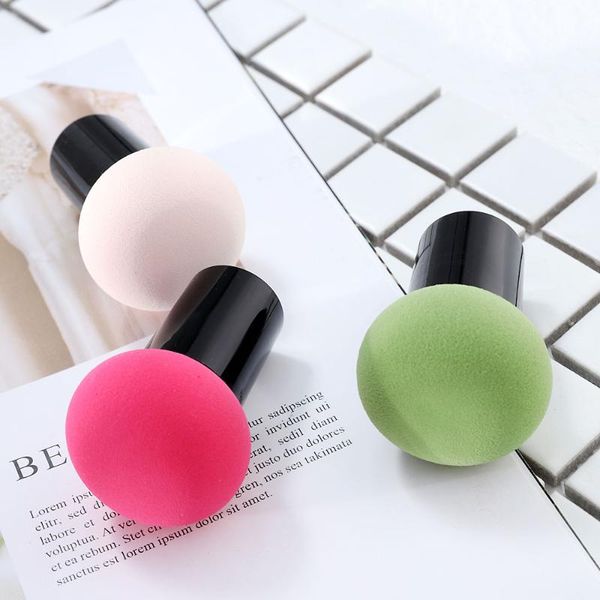 

sponges, applicators & cotton 1pc mushroom shape cosmetic puff sponge beauty tools foundation powder liquid cream professional smooth makeup