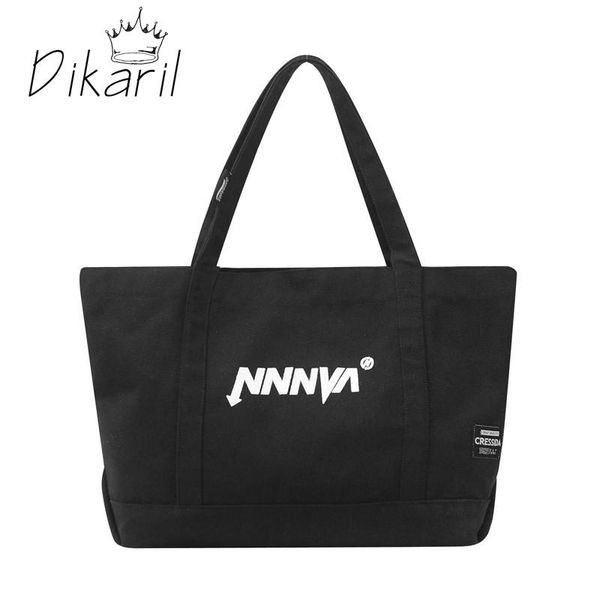 

evening bags dikaril beach tote bag fashion womens handbag canvas shoulder female waterproof dumplings folding shopping 2021