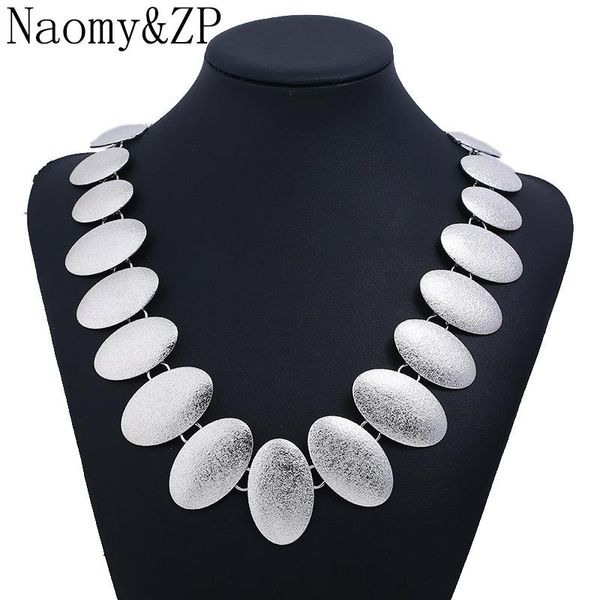 

naomy&zp vintage necklace women boho bohemian cute punk big statement maxi fashion ethnic trendy accessories chokers, Golden;silver