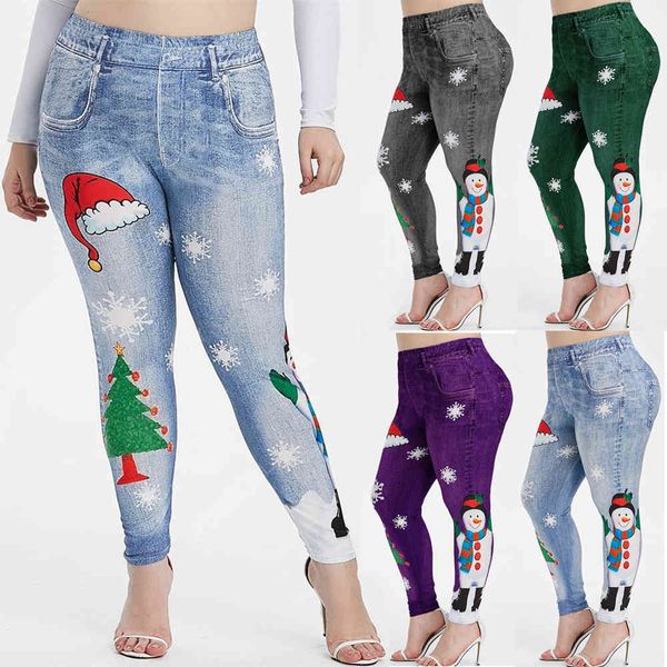 

leggings fashion printed pants for christmas girls, Black