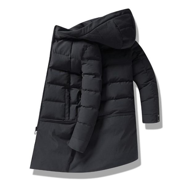 

winter men's warm and leisure padded jacket down & parkas ksac, Black