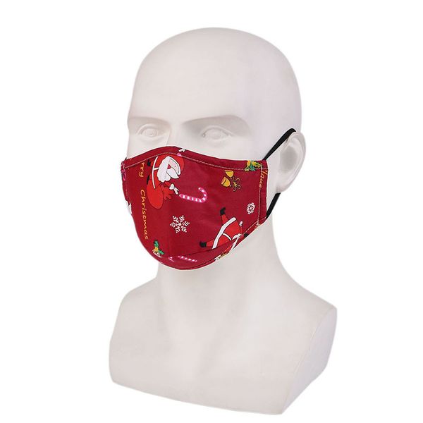 

printed cotton christmas mask thickened pm2.5 gift