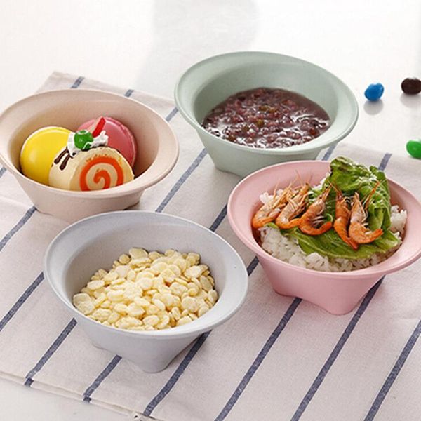 

bowls bamboo fiber rice simple household bowl dish soup storage kitchen supplies for noodle ingredients