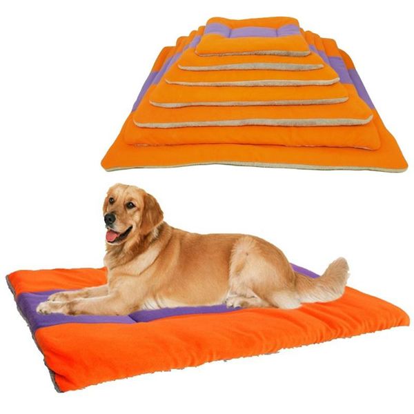 

kennels & pens soft plush pet mat dog bed winter thicken warm cat dogs blanket puppy sleeping cover towel cushion for small medium large